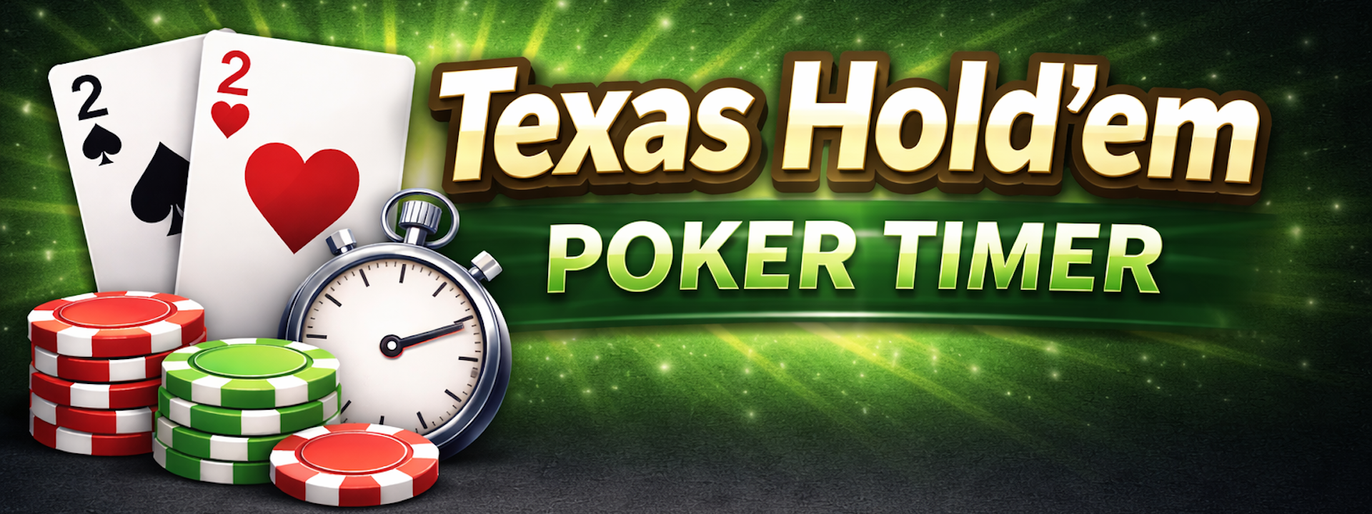 Texas Hold’em Poker Timer banner